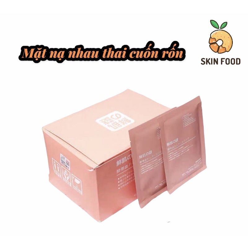 ( 1 miếng ) Mặt nạ nhau thai cuốn rốn