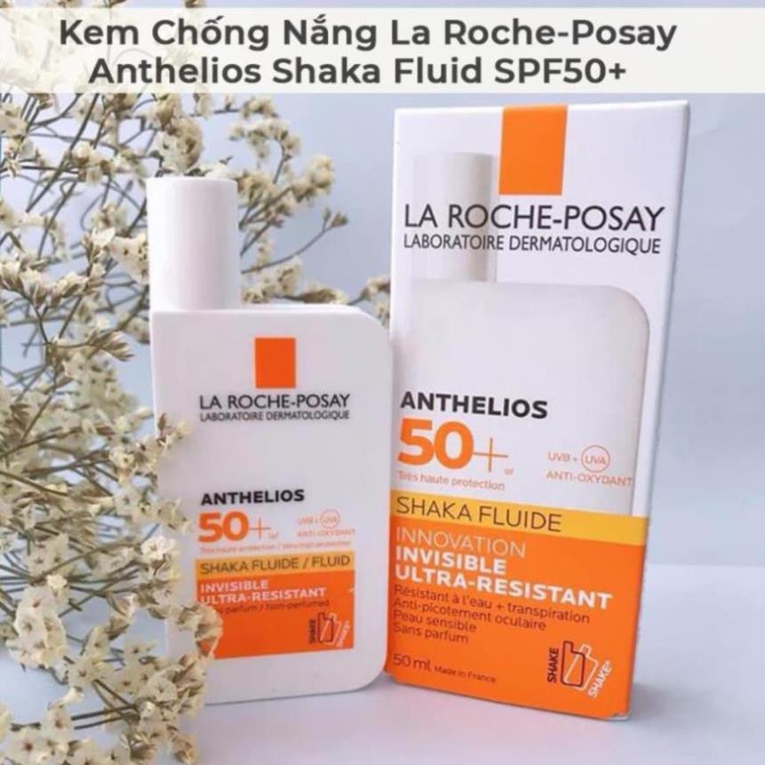 [FREESHIP] Kem Chống Nắng LA ROCHE POSAY Anthelios Shaka Fluid SPF 50+ Cho Da Nhạy Cảm