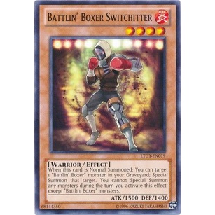 Thẻ bài Yugioh - TCG - Battlin' Boxer Switchitter / LTGY-EN019'