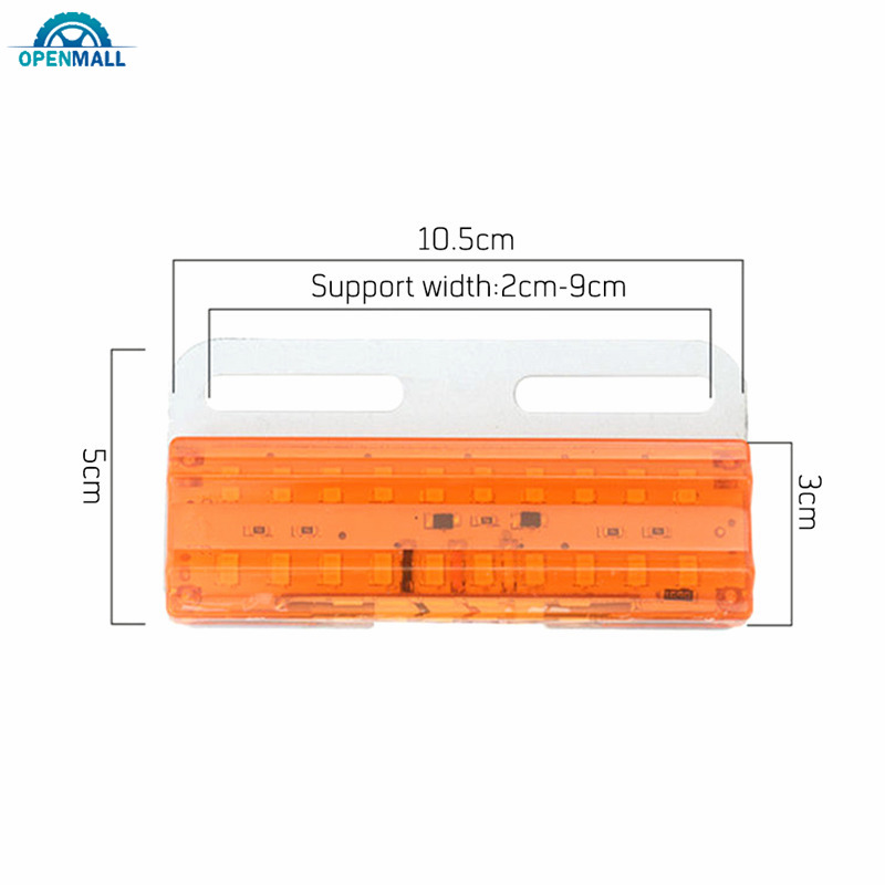 Đèn LED đánh dấu 24 bóng gắn bên hông xe tải / xe hơi