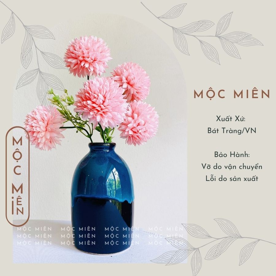 LỌ HOA MINI-20 mẫu mới - MEN HOẢ BIẾN/MEN MÁT - Gốm TUPO - gomtupo - GỐM SỨ BÁT TRÀNG