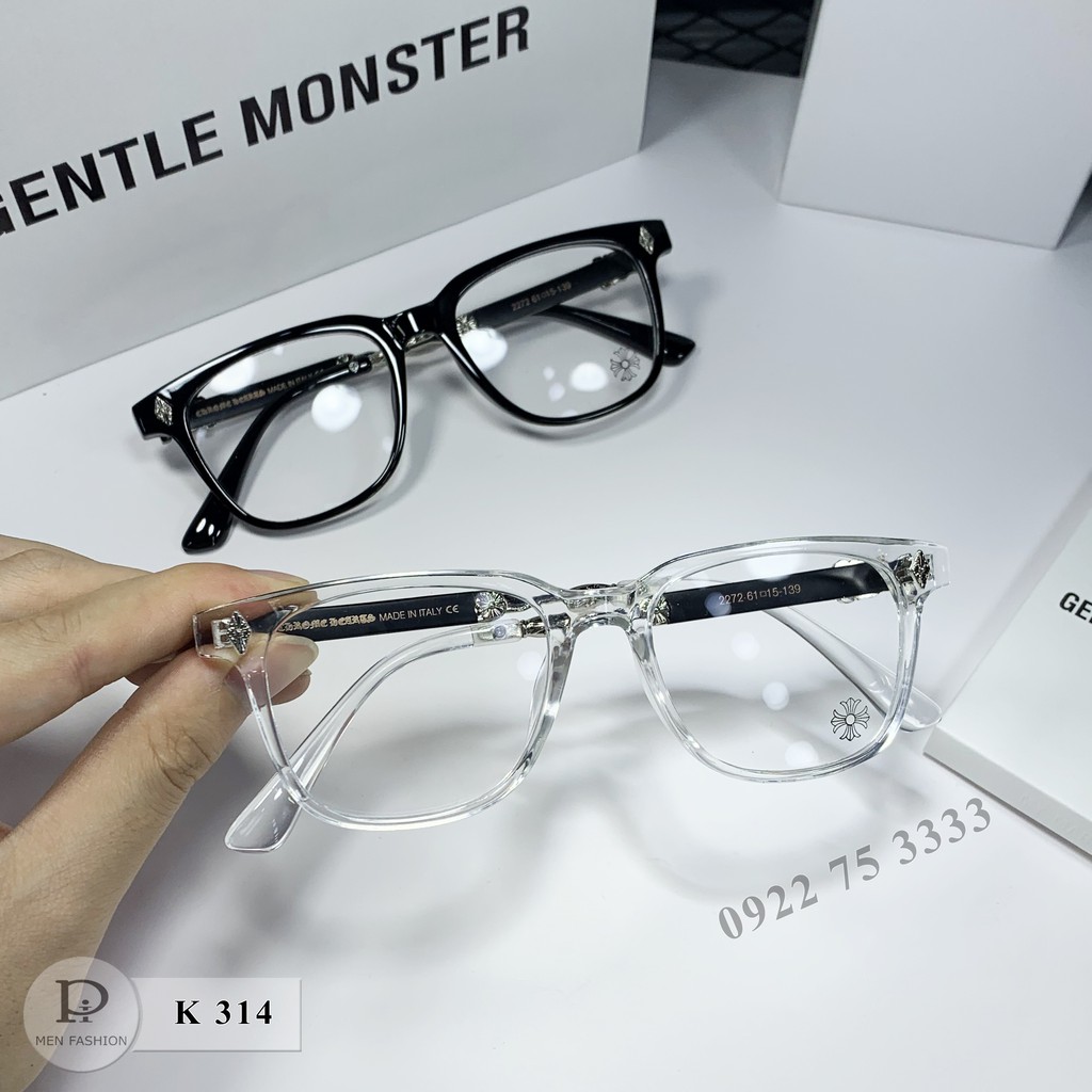 Kính Mắt Nam Nữ - Gọng Kính Lắp Mắt Cận - CM - 2020 - K314 - 2 màu - shopthoitrang | BigBuy360 - bigbuy360.vn