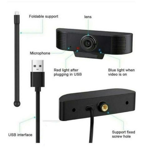Webcam Toàn Bộ Hd 1080p Dh01 Tích Hợp Micro | BigBuy360 - bigbuy360.vn