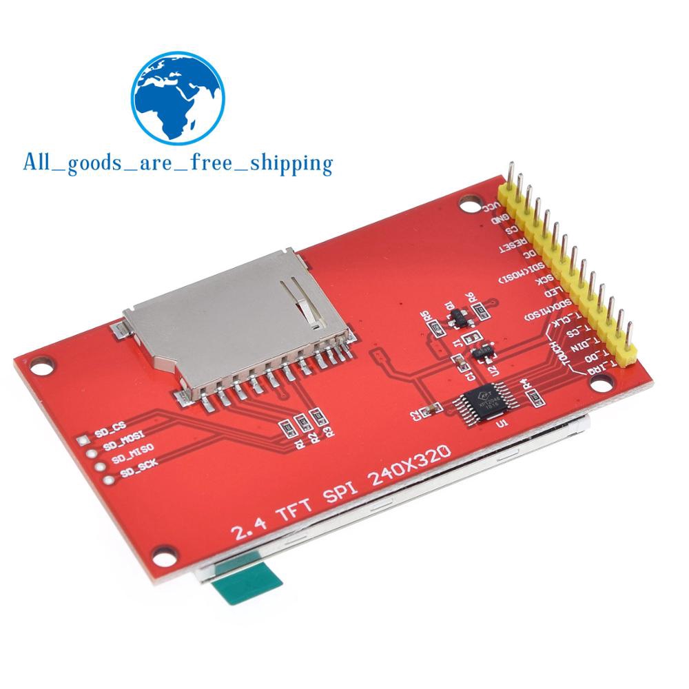 Mô Đun Chuyển Đổi Tzt 2.4 "240X320 Spi Tft Lcd + 5v / 3.3v Pbc