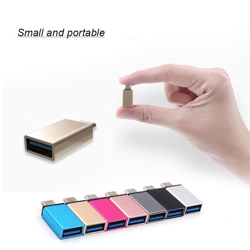 Type-C Phone OTG Alloy Adapter 3.0USB Converter For Android