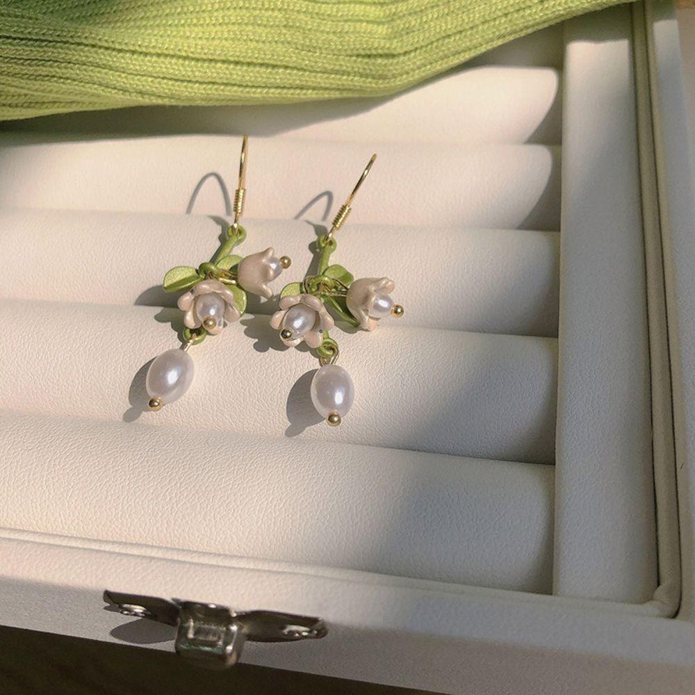 Bông Tai / Vòng Tay Hình Hoa Thanh Lịch Cho Nữ