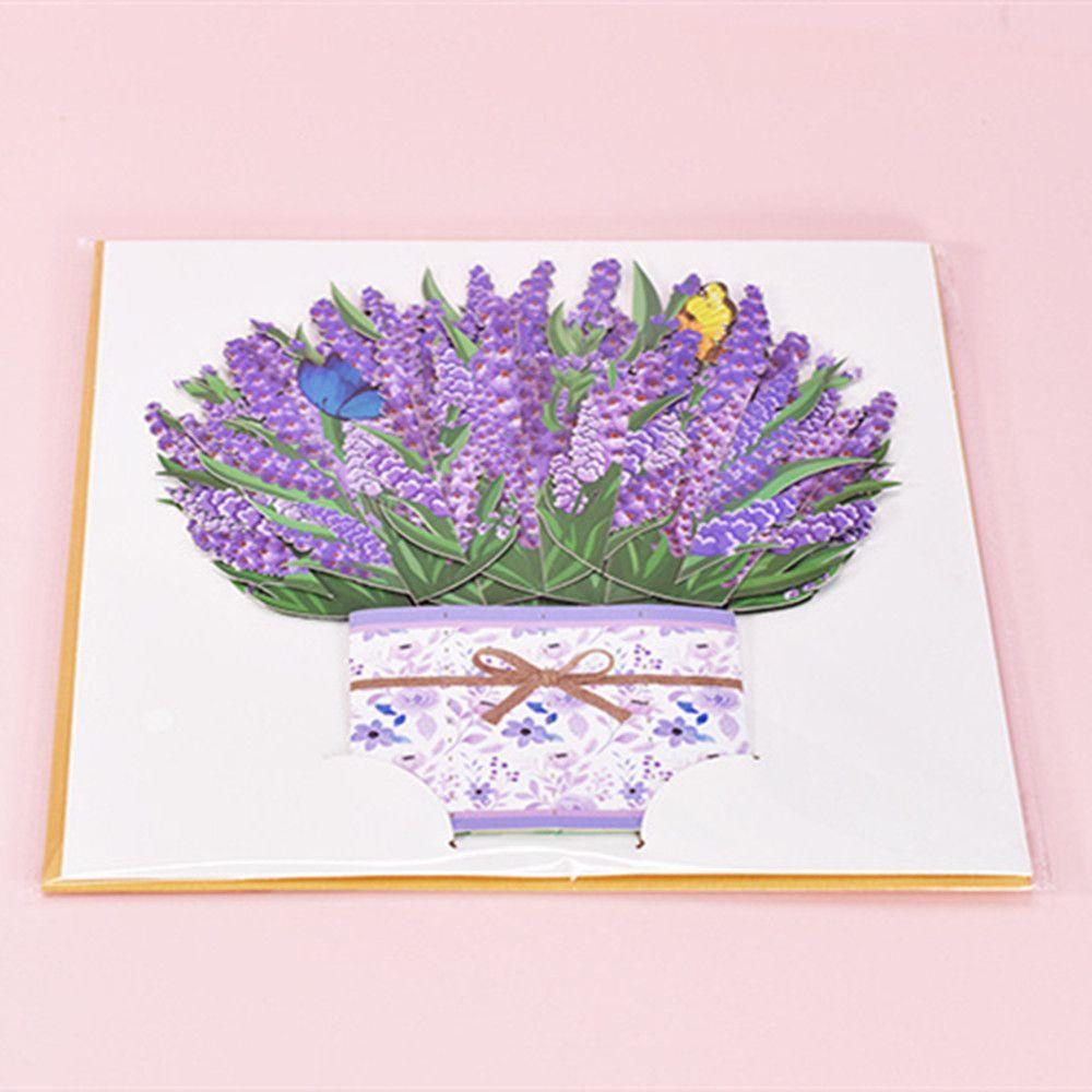 Thiệp Chúc Mừng Ngày Của Mẹ Bằng Giấy Chạm Khắc 3D Ba Chiều Sáng Tạo