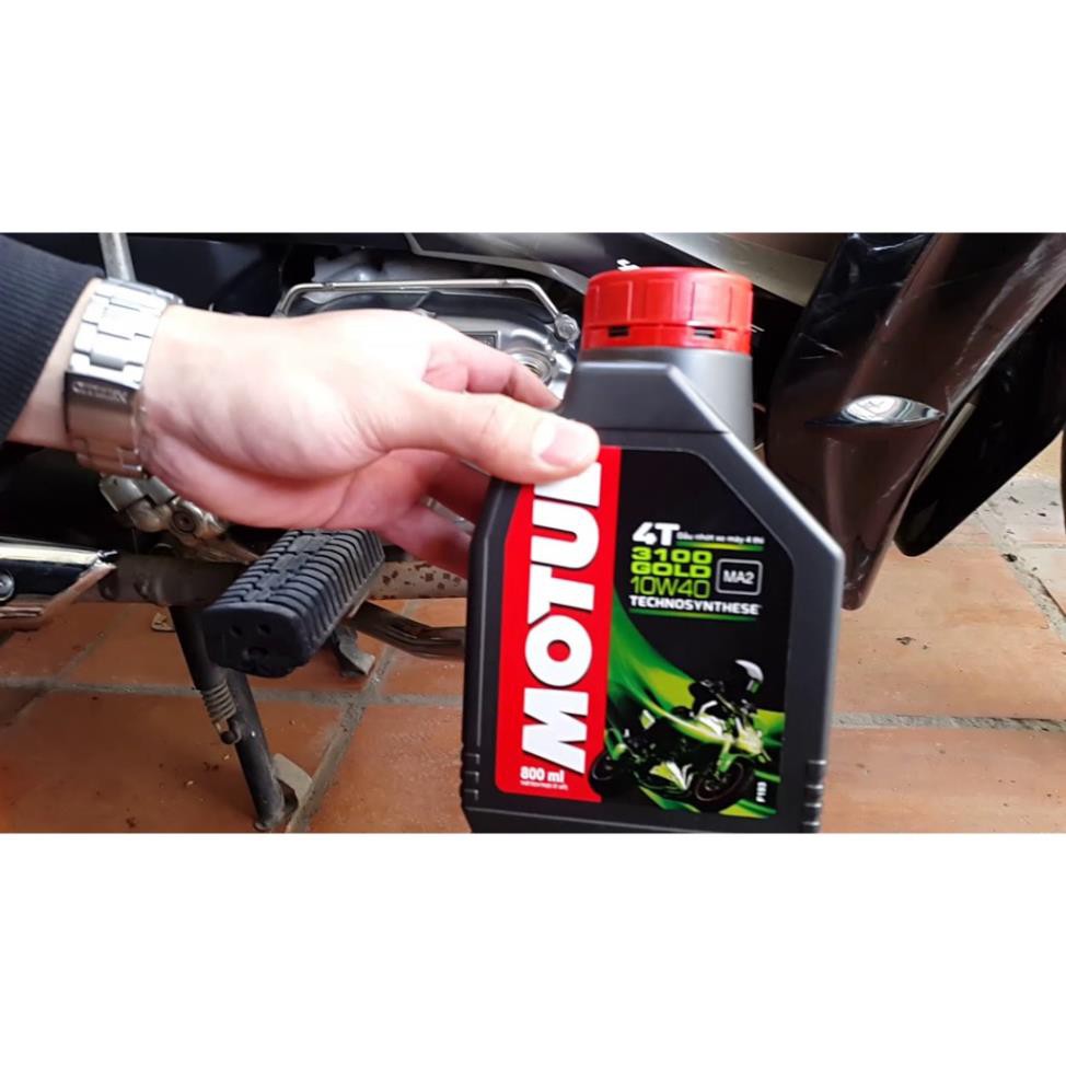 Nhớt xe số, mô tô Motul 3100 Gold 800ml