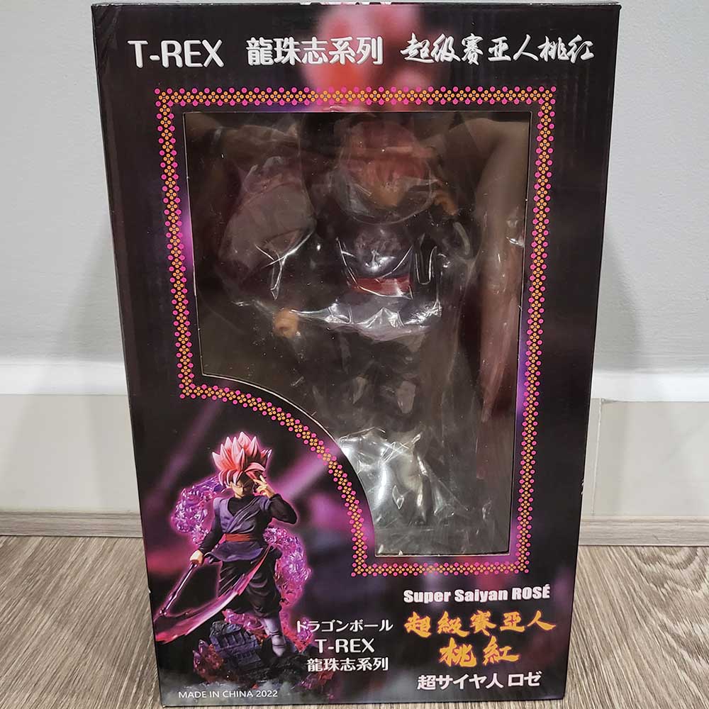 Mô hình Black Goku Super Saiyan Rose 28 cm có LED