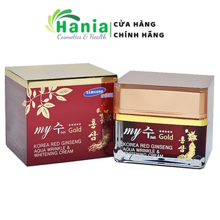 Kem hồng sâm - Kem trắng da chiết xuất nhân Sâm Ngày và Đêm My Gold Hàn Quốc 50ml