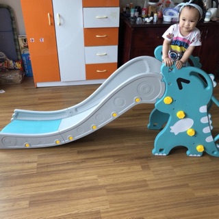 Cầu trượt con khủng long ( loại siêu to khổng lồ )