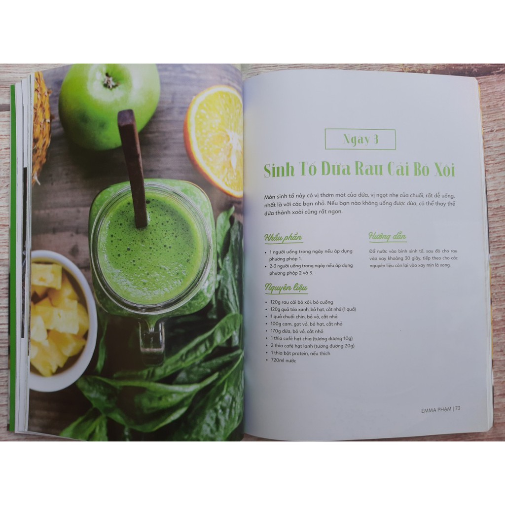 Sách - Green Smoothies - Giảm cân, làm đẹp da, tăng cường sức đề kháng với 7 ngày uống sinh tố xanh