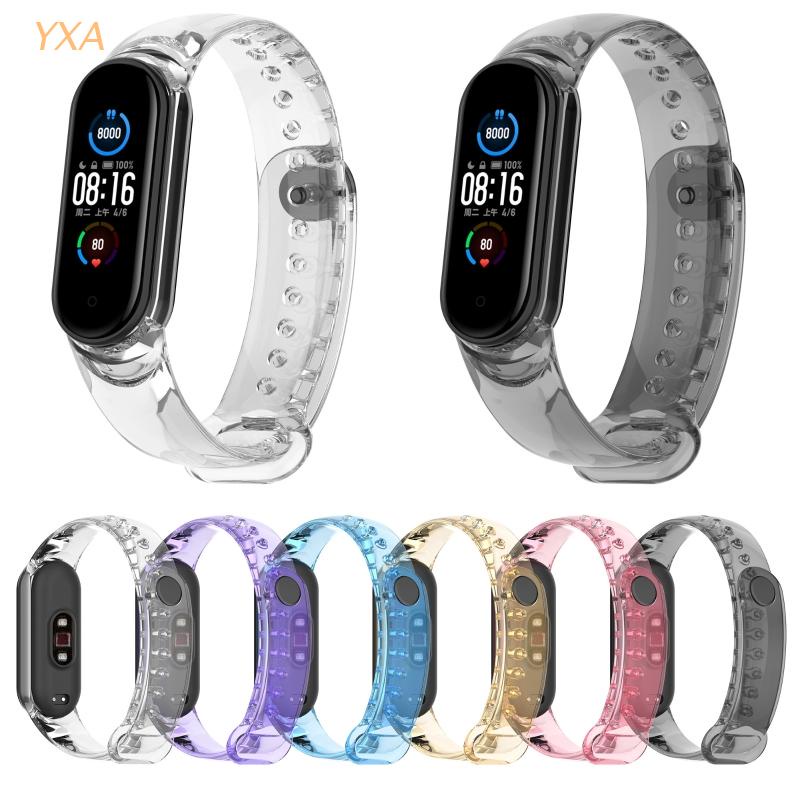 Dây Đeo Thay Thế Chất Liệu TPU Thiết Kế Sọc Gân Độc Đáo Cho Xiaomi-Mi Band 5/6