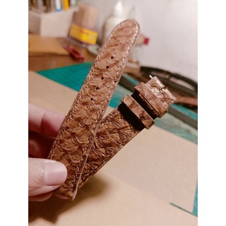 Dây đồng hồ handmade da cá chép