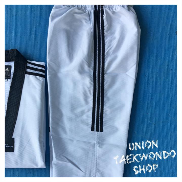 Võ Phục Taekwondo Das Fighter KIM CƯƠNG 3 Line x UnionTaekwondoSHOP