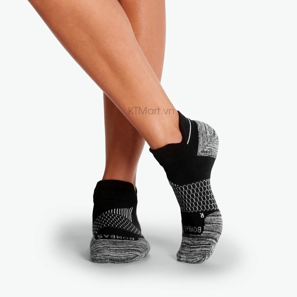 Tất thể thao Tất chạy bộ Bombas Women's Performance Running Ankle Sock size S, M, L, XL