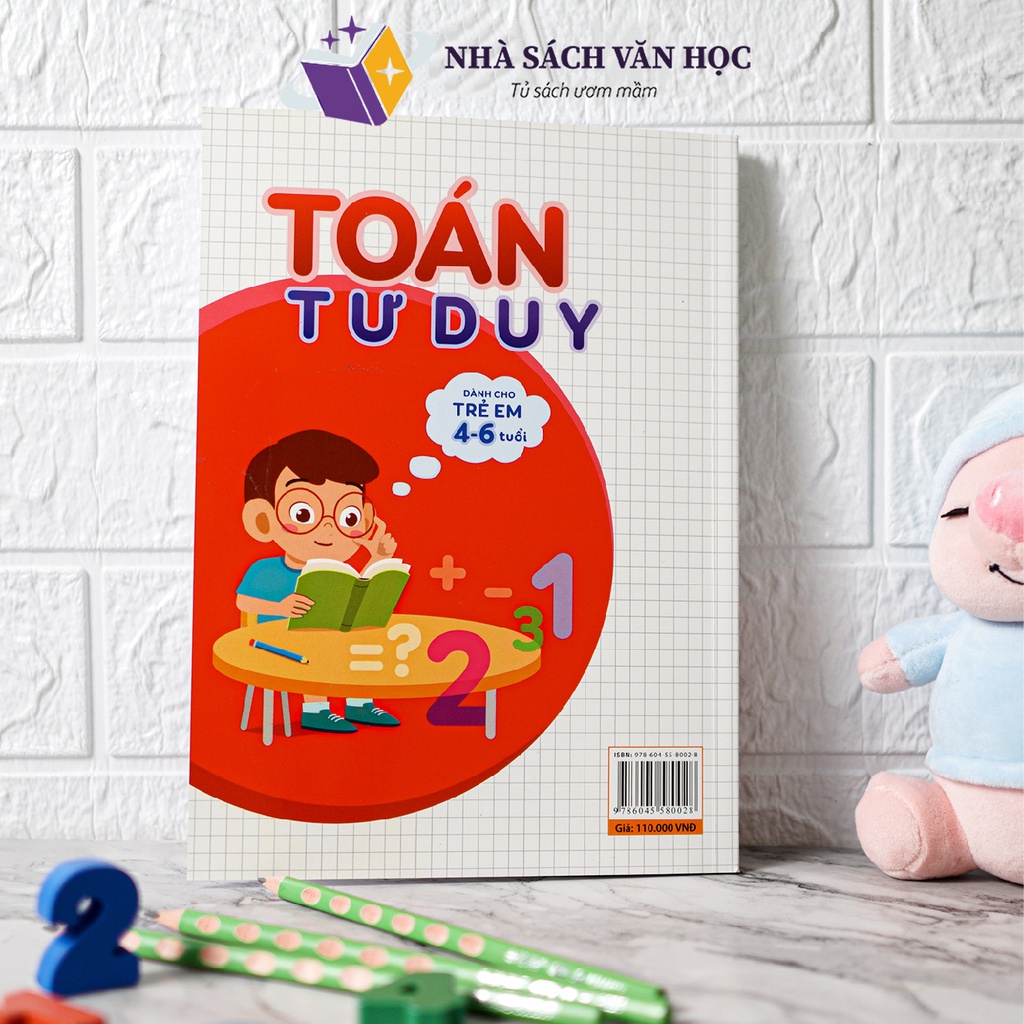 Sách Toán Tư Duy Dành Cho Trẻ Em 4 Đến 6 Tuổi