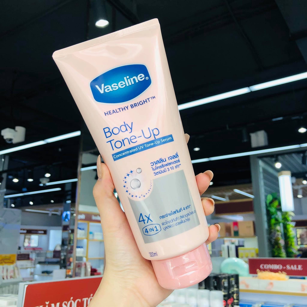 Sữa Dưỡng Thể Dưỡng Ẩm Cho Da Và Làm Trắng Da Vaseline Healthy