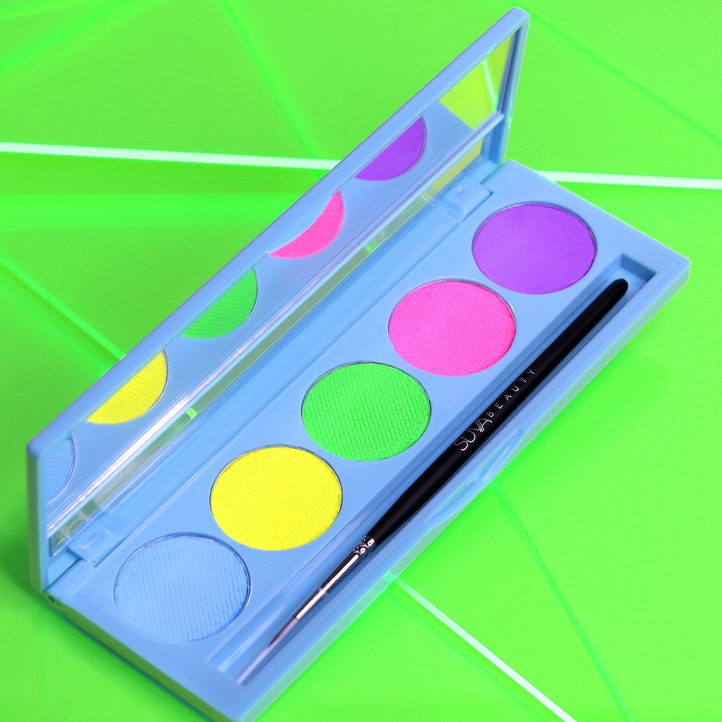 Kẻ mắt dạ quang SUVA - UV Brights fx palette