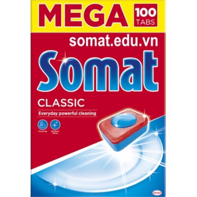 Viên rửa bát Somat 100 viên nhập khẩu từ đức rẻ vô địch