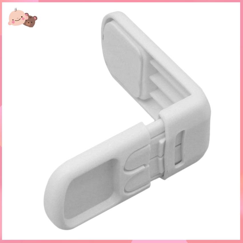 Khóa cố định ngăn cửa tủ/ cửa kéo thiết kế vuông góc tiện dụng