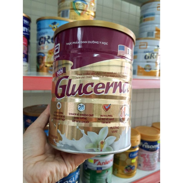 Glucerna 850g-sp dành cho người tiểu đường, ăn kiêng