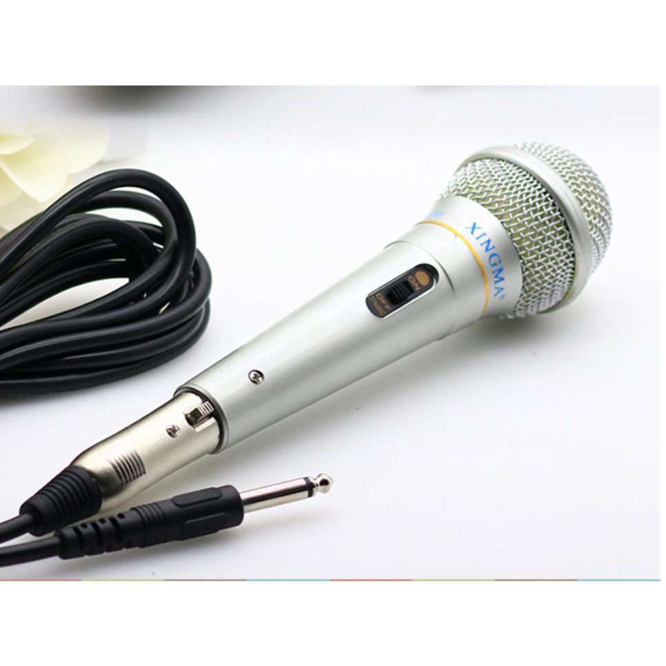 Micro karaoke XINGMA AK-319 chính hãng, Mic hát karaoke giá rẻ, Chống hú, Âm thanh chất lượng