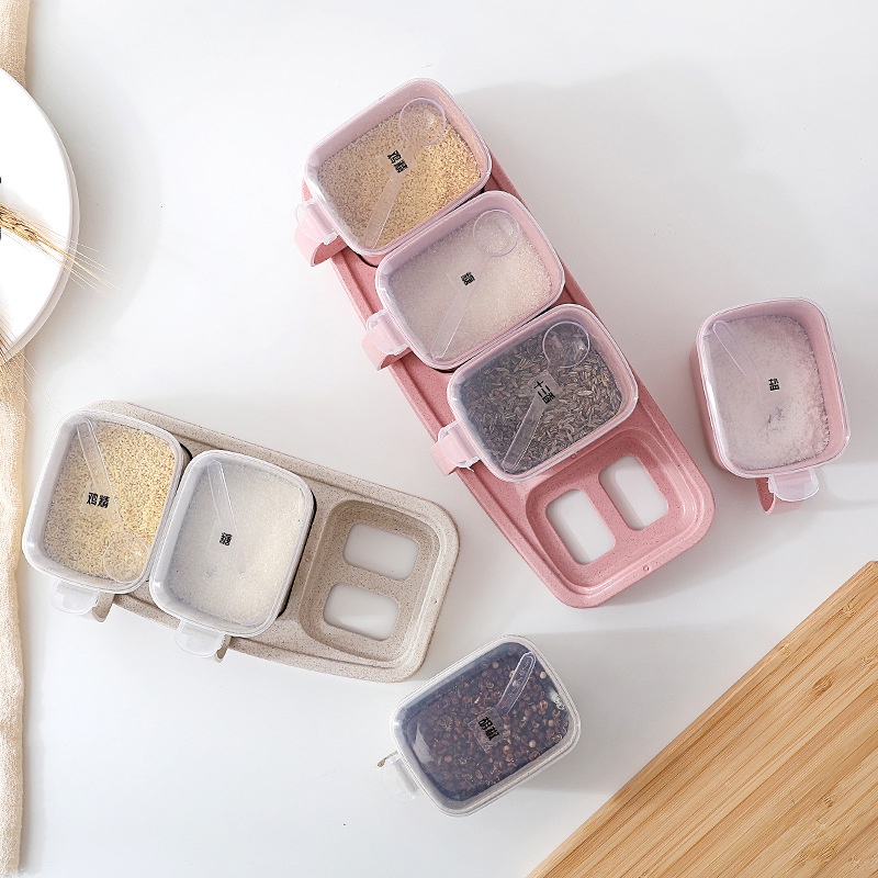 Hộp Đựng Gia Vị Tiện Lợi Cho Nhà Bếp