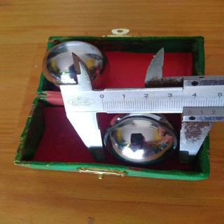 bộ 2 bi sắt lăn tay 3,8cm