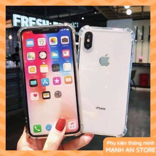 Ốp iPhone silicon chống sốc ⚡BH 3 tháng⚡  Case iPhone chống sốc từ 6 tới 12 Pro Max