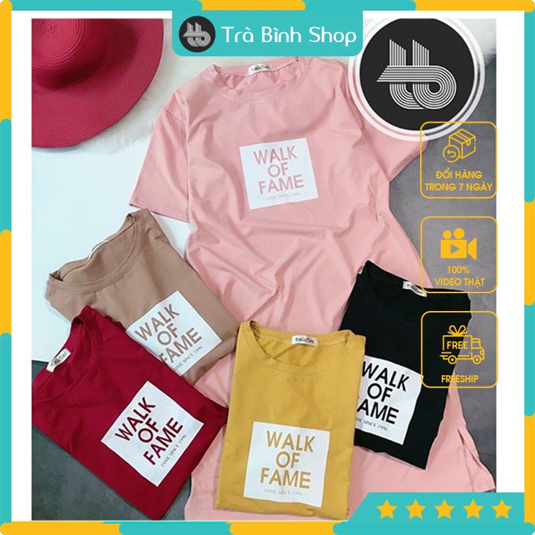 Đầm Suông Dáng Dài Walk Of Fame Váy Phông Chất Thun Cotton Co Dãn