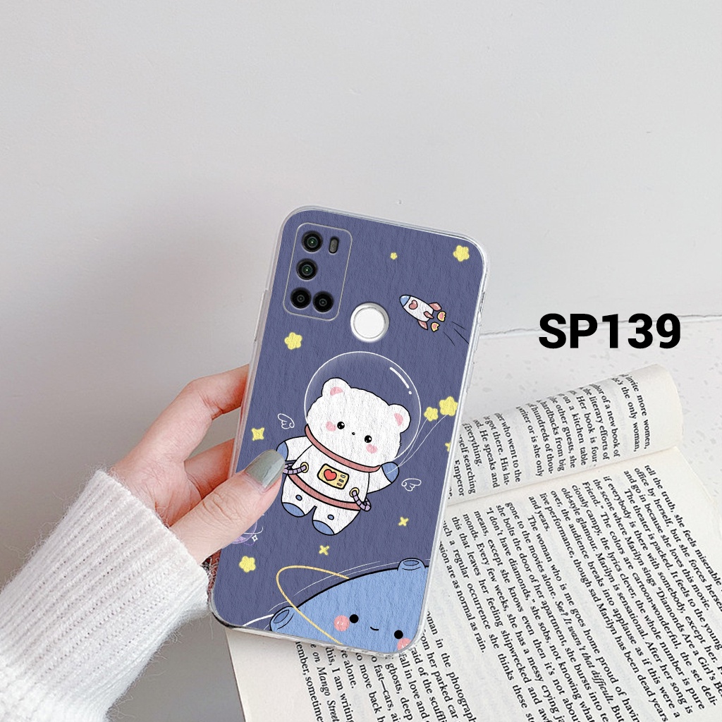 Ốp lưng Vsmart Joy 3- Joy 4 - Live 4 - Star 3- Star 4 - Star 5 dẻo trong in hình vũ trụ