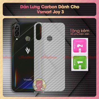 Miếng dán lưng cacbon Vsmart Joy 3 / Live 3 / Star 3
