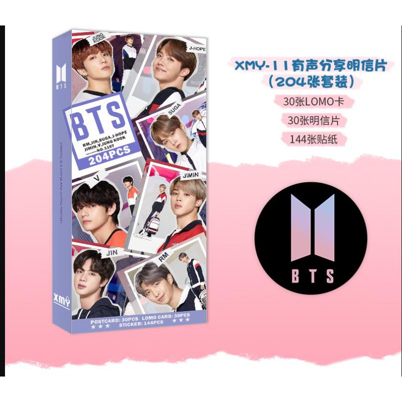 [Mã SR11JUNE5 giảm 20K đơn 50K] Postcard BTS Map of the soul 7