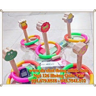 Bộ đồ chơi ném vòng trúng đích