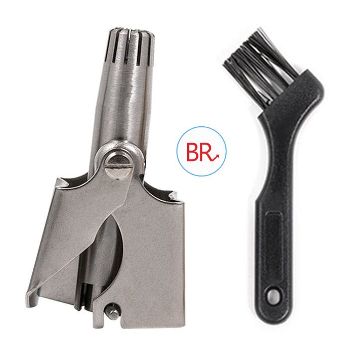 Dụng cụ tỉa lông mũi cầm tay Kèm Hộp bằng thép không gỉ – Dụng cụ cắt tỉa lông mũi không đau an toàn vệ sinh Br 01616