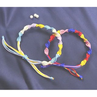 Vòng tay vòng chân may mắn-xoắn ốc-Wendy-Friendship bracelet-Vòng tay tình bạn-bạn bè handmade DIY
