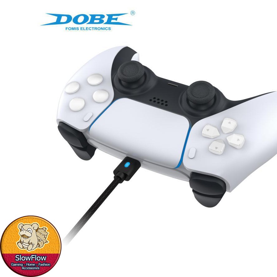 Cáp Sạc Nhanh Type-C Bọc Dây Dù Bền Bỉ, Dài 3m Cho Điện Thoại Android, Tay Cầm PS5, Nintendo Switch Dobe TY-0803