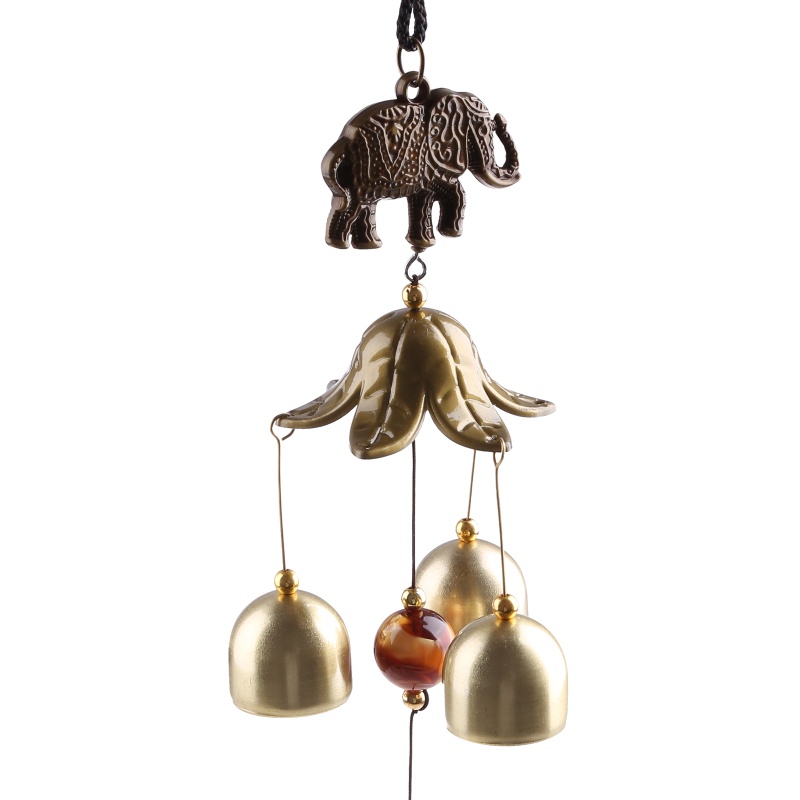 Qq * Chuông Gió Treo Cửa Bằng Kim Loại Hình Mèo May Mắn