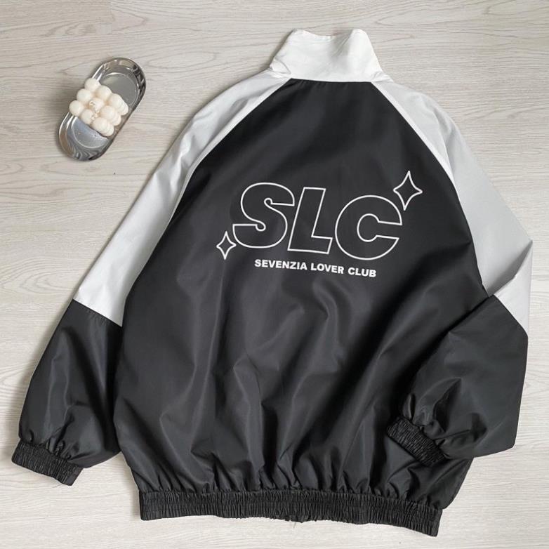 [NEW] Áo Khoác Dù Khoá Zip Có Túi In Hình SLC Khoác 2 Lớp Hottrend Siêu Đẹp Unisex Nam Nữ( Hàng sẵn)