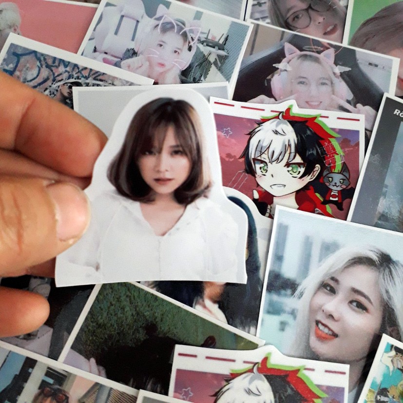 Sticker / Hình dán In Hình Theo yêu cầu