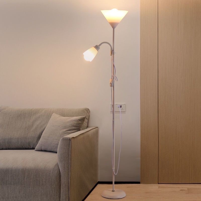 Đèn đứng MONSKY LIO 2 nhánh trang trí nội thất hiện đại - kèm 2 bóng LED