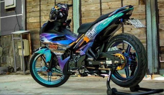 Pát biển số đút ốp gầm Moto PKL Xe máy