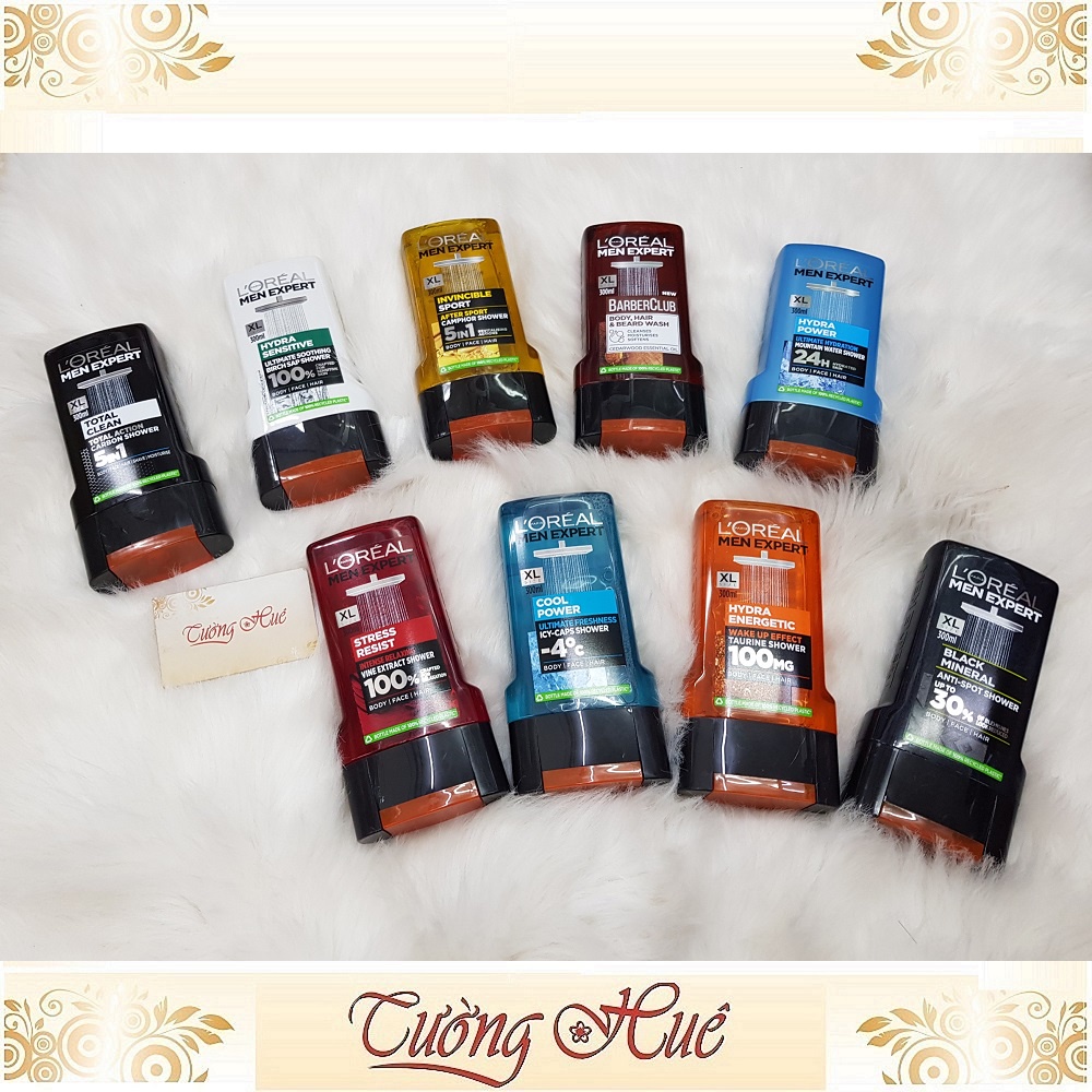 Tắm gội L'ORÉAL Men Expert Barber Club Size XL - 300ml