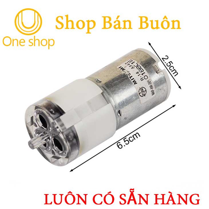 Máy Bơm Hơi Mini Mitsumi chế sục khí bể cá 6-12VDC