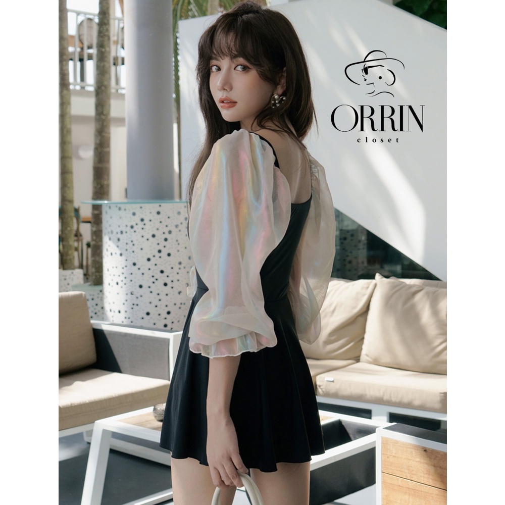 [Tặng Chong Chóng Gắn Mũ] Đồ Bơi Váy Bơi Bikini Váy Hologram Tay Lửng Váy Chụp Ảnh Váy Checkin ~ ORIN ORRIN CLOSET | BigBuy360 - bigbuy360.vn