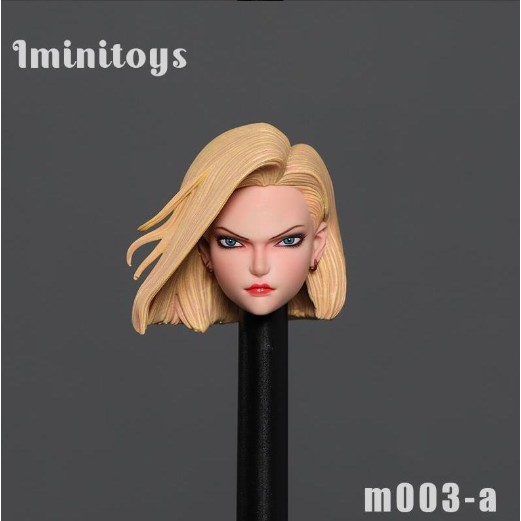Mô Hình Đầu Búp Bê M003 Android 18 12 "Tbl Ph Tỉ Lệ 1 / 6