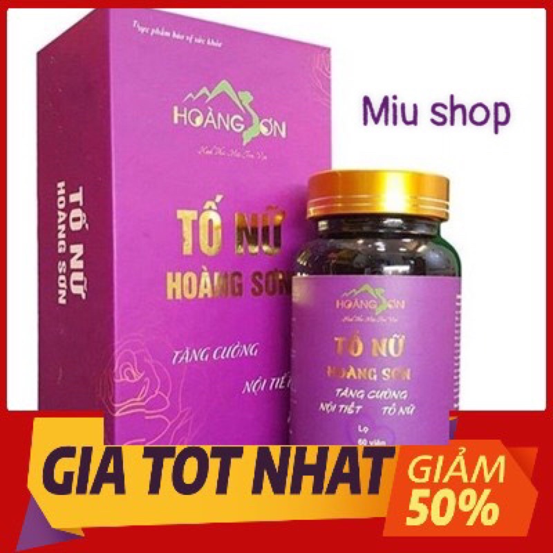 Tố Nữ Hoàng Sơn Viên Uống Cân Bằng Nội Tiết Tố - Chính Hãng