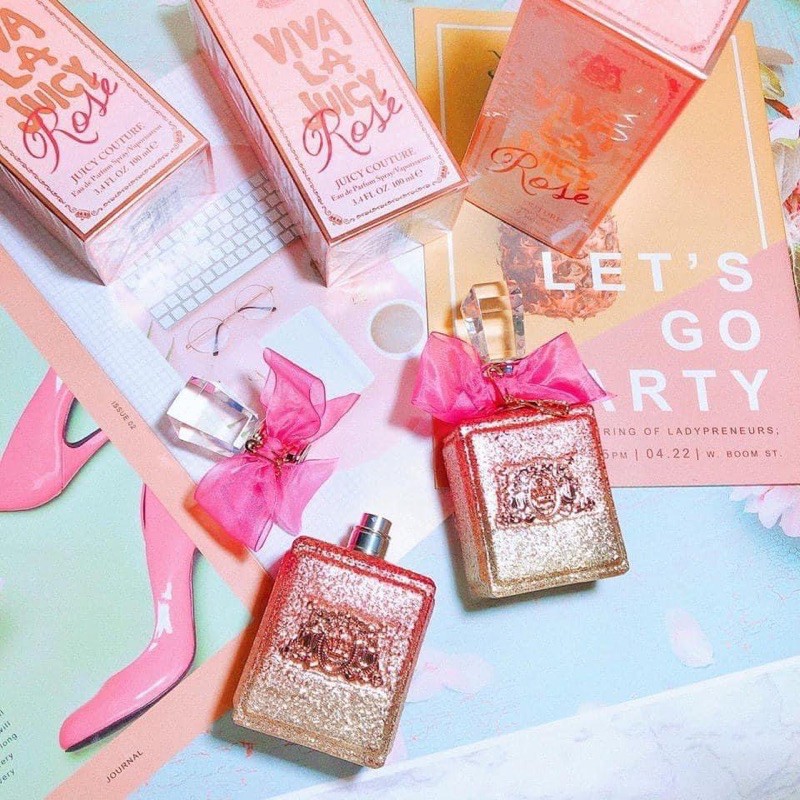 Nước hoa nữ  𝐕𝐢𝐯𝐚 𝐋𝐚 𝐉𝐮𝐢𝐜𝐲 𝐑𝐨𝐬𝐞  1️⃣0️⃣0️⃣ml