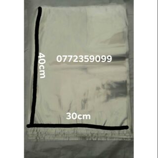 Túi nilon bóng kính hàng đẹp mỏng đựng hàng
Kích cỡ loại 30×40